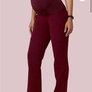 Mandala Maternity Scrub Pants S